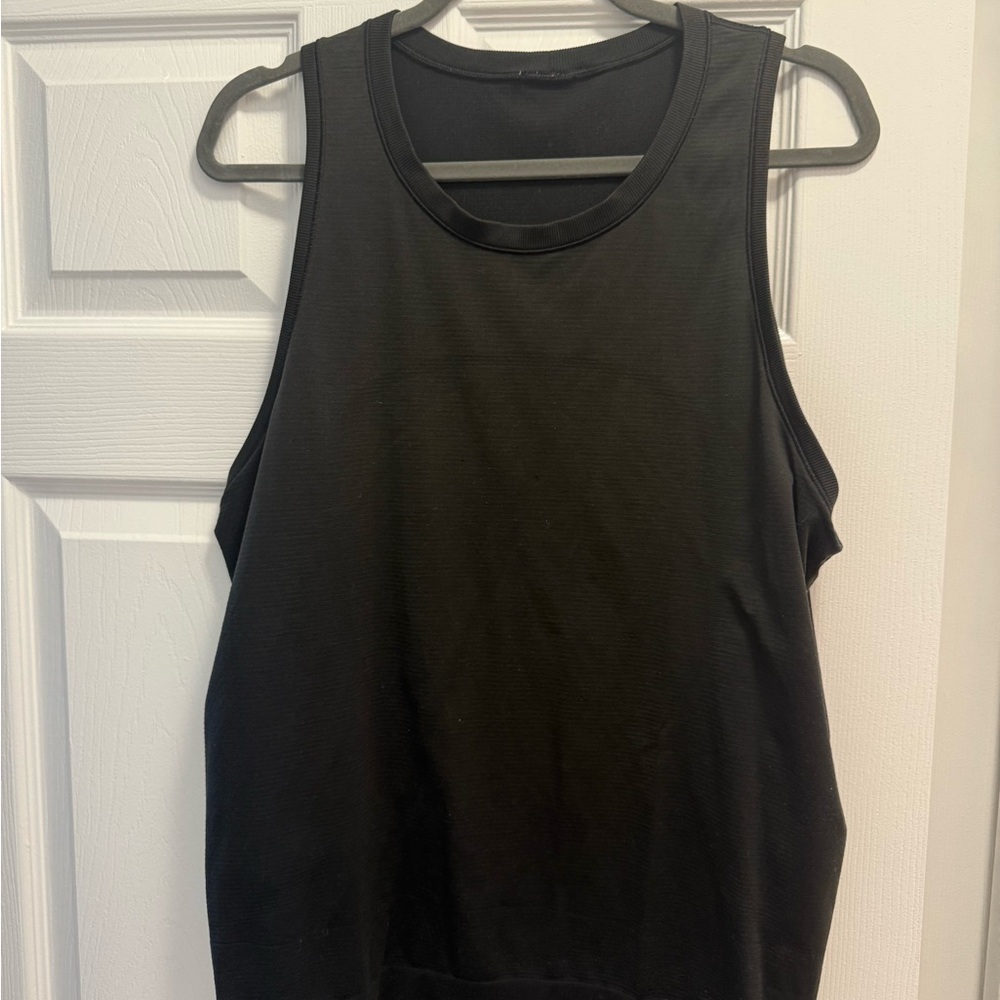 Lululemon Black Sleeveless Muscle Tee
